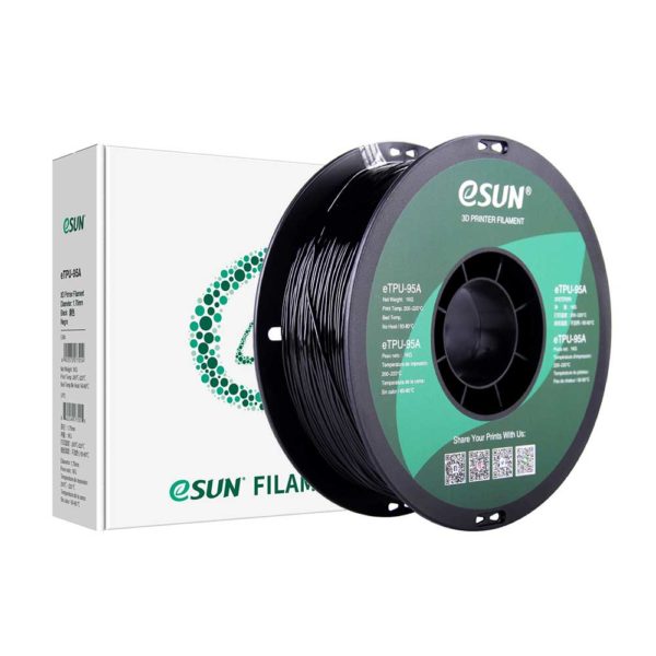 Esun eTPU-95A Black 1.75mm 1kg