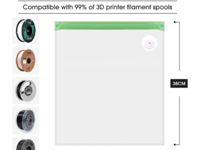 Sacos de Armazenamento à Vácuo para Filamento 3D Esun