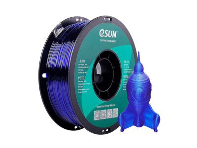 Esun PETG Transparent Blue 1.75mm 1kg